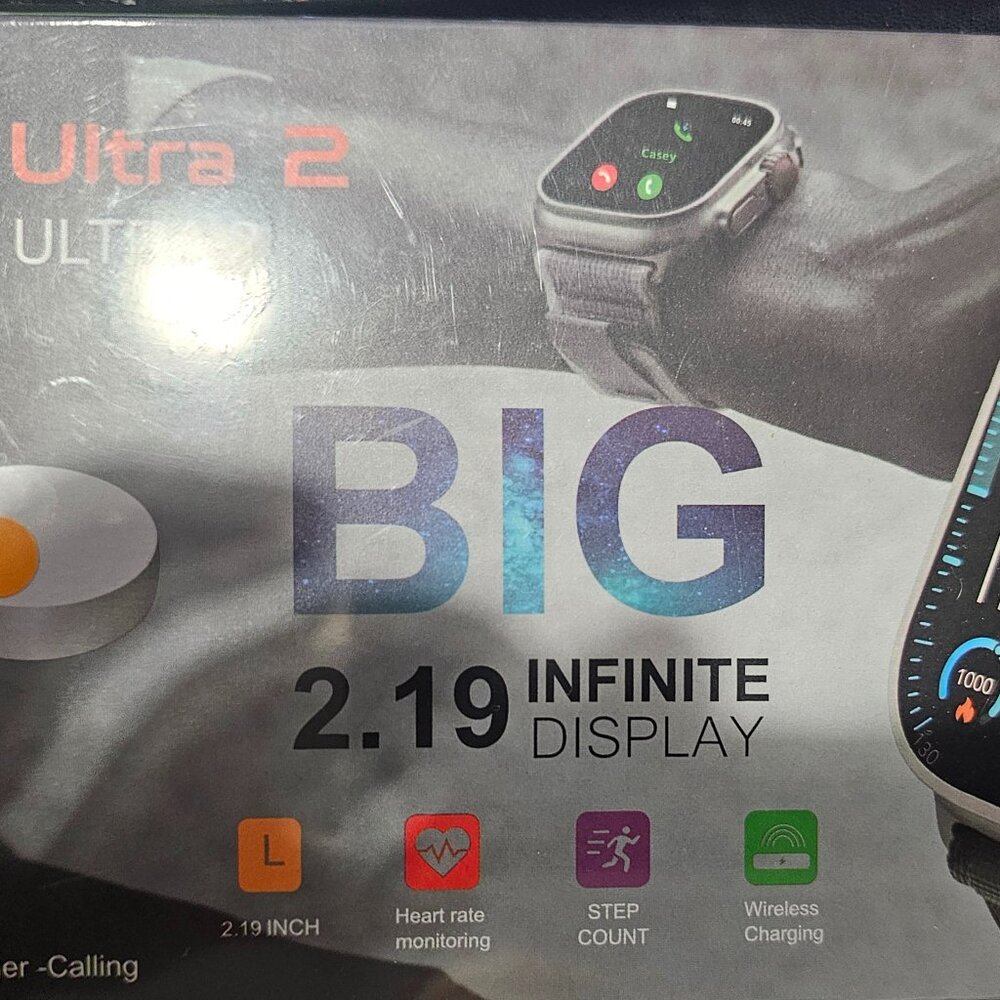 NIB C90 Ultra 2 Watch 2- 2.19 Infinite Display - in box Factory Sealed
